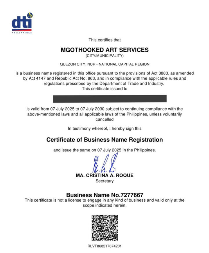 DTI Registration