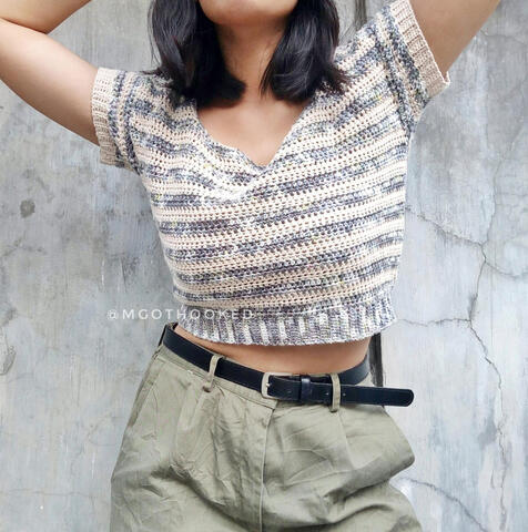 Marise top, cropped version